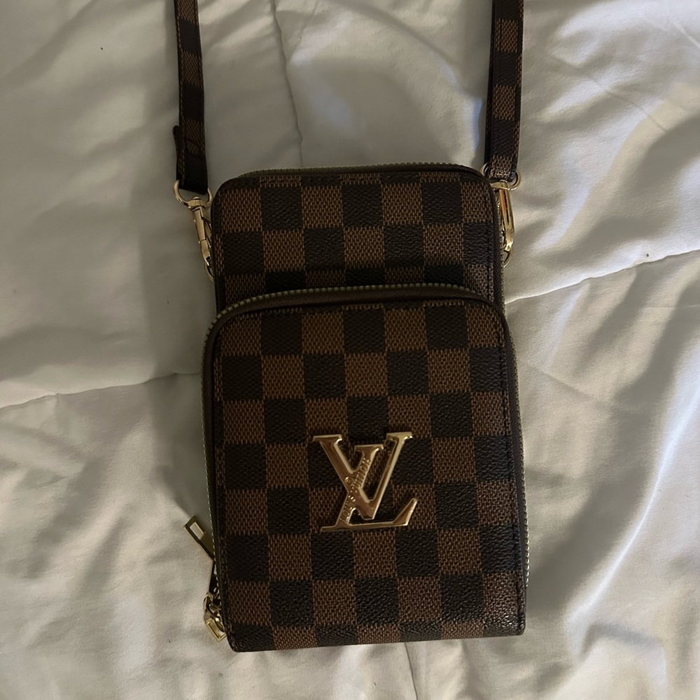 Louis Vuitton Checkered Crossbody Bag